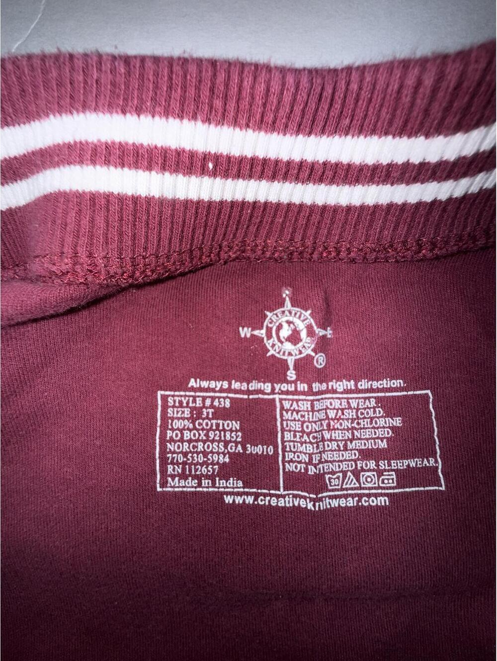 Texas A&M Toddler Button Jacket 3T - Picture 2 of 4
